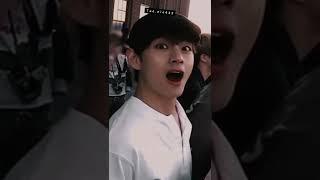 Taehyung cute reaction to Jennie  #taennie #taehyung #jennie