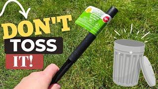 Don’t Toss Them! Upcycle Solar Light Stakes into Gorgeous Garden Decor 