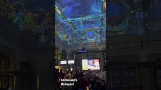 McDonald’s turns into a rave at       McDonalds Nyugati Budapest #budapest #mcdonalds #rave