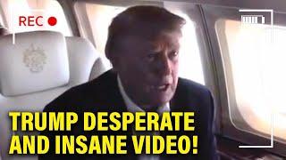 Trump CAUGHT SOBBING ON HIS AIRPLANE After IOWA POLLING LOSS: "IM DOOMED!"