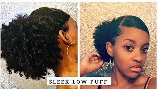 Sleek Low Puff Tutorial