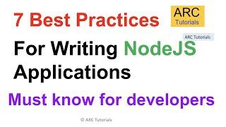 Node js best practices | Node js best practice 2023 | Best practice node | best practices nodejs api