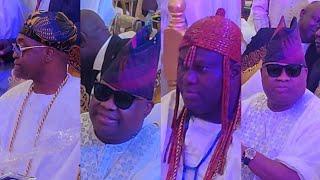 ROYAL CIRCLE AT OONI OF IFE 50TH BIRTHDAY: OBA ELEGUSHI, OBA AKAMO OLUTORI & GOV.ADEMOLA ADELEKE