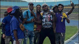 VYBZ KARTEL OUTSIDE AT THE NATIONAL STADIUM REPRESENTING FOR THE HARD WORKING TEAM 