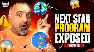 PUBG NEXT STAR PROGRAM EXPOSED | EVERYTHING EXPLAINED WITH PROOF | PUBG MOBILE INGAME TITLE REALITY