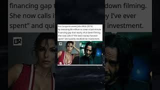 Eva Longoria SAVED John Wick!  The $6M Secret That Rescued Keanu's Iconic Movie. #shorts #johnwick