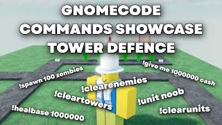 GnomeCode Tower Defence Commands | Showcase