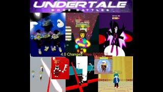 Undertale Boss Battles 4.0: All New Bosses and "Changed Bosses" (Error Changed)