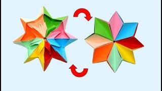 Antistress Transformer for 1 minute - Paper origami -  Easy paper crafts