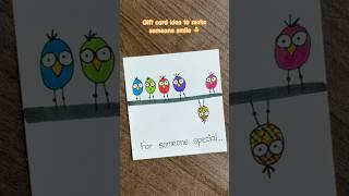 Gift card idea to make someone feel special/ diy to make them smile #trending #love #viral #shorts