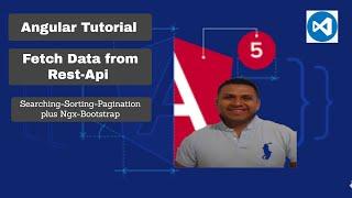 angular tutorial for beginners Searching-Sorting - Pagination - Fetch and Data from Rest-API