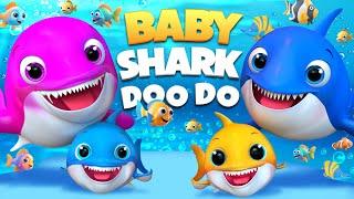 Baby Shark Party with Mommy Shark & Daddy Shark | #babyshark #cocomelon #shorts  #kidsvideos