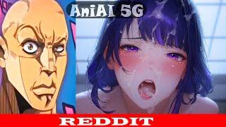 Anime vs Reddit (The rock reaction meme) Raiden Shogun Genshin Impact