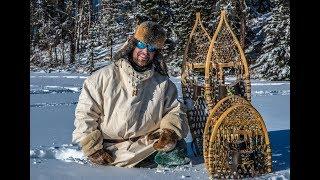 Do SNOWSHOES Work? | Testing In DEEP SNOW, Bear Paw, Ojibwa Designs