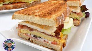 El sándwich especial de Javier Romero - cocina en familia -  gastronomía -  sandwich vegetal