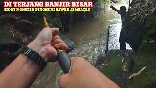 MANCING SIDAT. PANIK TARIKAN KUAT SIDAT MONSTER DI SAAT BANJIR AKAN DATANG.