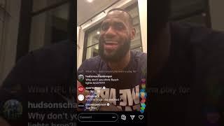 I spoke with LeBron James! #shorts