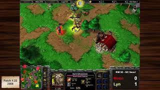 Moon (N) vs. Lyn (O) on Ancient Isles - Lower Bracket Semifinal - IEM Global Challenge Seoul