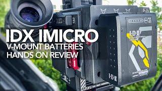 IDX IMICRO V-MOUNT BATTERIES: SMALL BUT MIGHTY