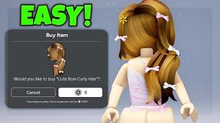 HURRY! GET FREE HAIR ON ROBLOX