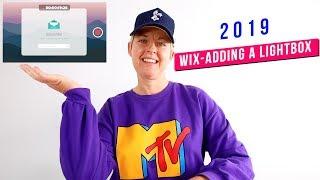 Wix Website - How to create a Lightbox and get more subscribers !