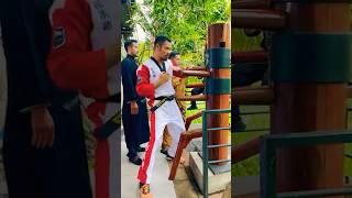 Students training Kung Fu blocks and strikes #martialarts #kungfu #wingchun #karate #masterphan