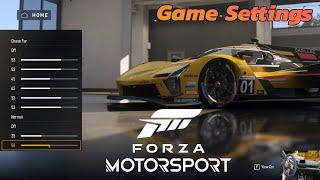 Forza Motorsport 8 2023: Unbelievable In-Game Settings Revealed!