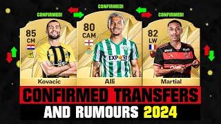 FIFA 25 | NEW CONFIRMED TRANSFERS & RUMOURS!  ft. Dele Alli, Kovacic, Martial... etc