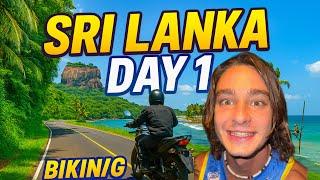 Sri Lanka Travel  Day 1 Biking Across the Country