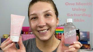 SATURDAY SKIN REVIEW | One Month Using Saturday Skin