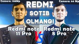 REDMI Note 11 Pro l 2022-yilda sotib olsa bo`ladimi yoki Note 8 Pro yaxshimi ? #avtobumtv #redmi