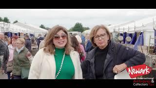 United States buyers visit Newark Antiques Fair - UK's biggest antiques fair