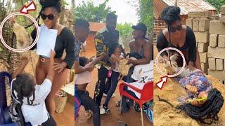 See What Destiny Etiko Did to Her Two Daughters That Got People Talking