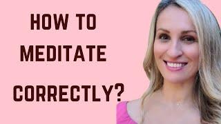 How To Meditate Correctly? Beginner Meditation | DHARMA CHAKRA Meditation