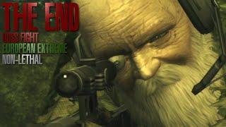 MGS3: Snake Eater HD :: The End Boss Fight (European Extreme) Non-Lethal