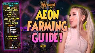 Easiest Guide to Farm Aeon (NOVUS) Gear! | Wizard101