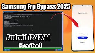 Samsung Frp Bypass 2025 Tool | All Samsung Frp Bypass Android 14/13/12 New Method | New Security Frp