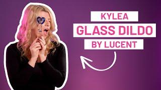 This glass dildo is textured, firm & perfect for g-spot massage! Meet Kylea by Lucent | Quickies