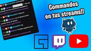 Como Poner Comandos En Twitch