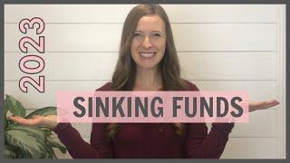 2023 Savings Goals // Our Sinking Funds