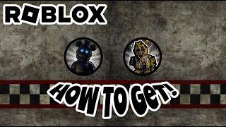 How to get "LONELY FREDDY" And "LOGBOOK CHICA" Badges in Wes's Fnaf RP!