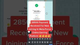 Meta Force Earning App, Real or scam, Must Watch before work, Complete Review, MF Online Money