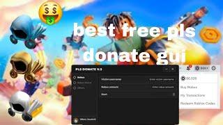 PLS DONATE BEST OP SCRIPT FREE ROBUX 2024 (SCRIPT IN DESCRIPTION)