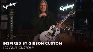 Epiphone Les Paul Custom - Epiphone Inspired By Gibson Custom