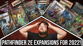 Pathfinder 2e Expansions 2022