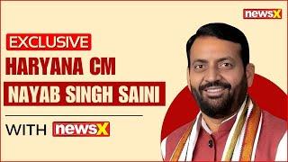 Nayab Singh Saini to Be Sworn In as Haryana CM for Second Term | NewsX Exclusive Interview