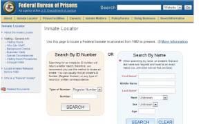 How to Make Federal Prisoner Search