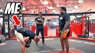 My Lesson With Francis Ngannou's Coach Will BLOW YOUR MIND!