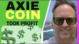 AXS Coin Price Prediction By AXIE Infinity - TOOK PROFIT