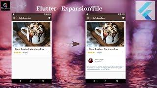 Flutter Tutorial - Flutter ExpansionTile